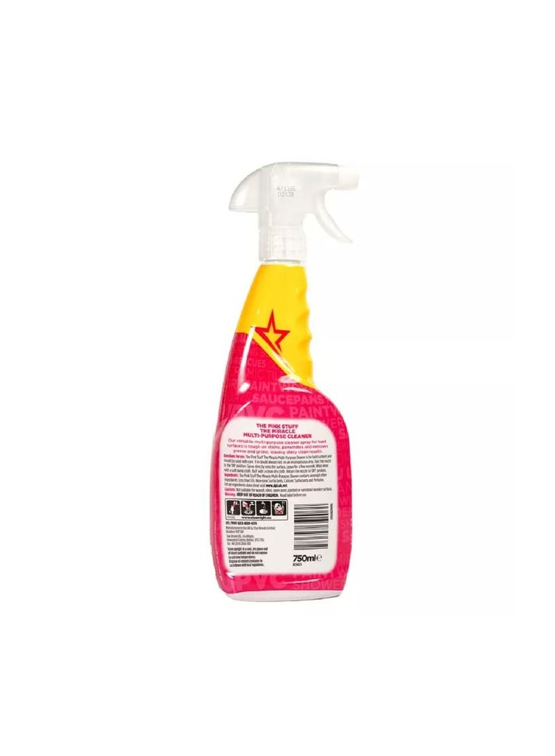 THE PINK STUFF The Miracle Multi-Purpose Cleaner Liquid Spray 750ML - Image 5