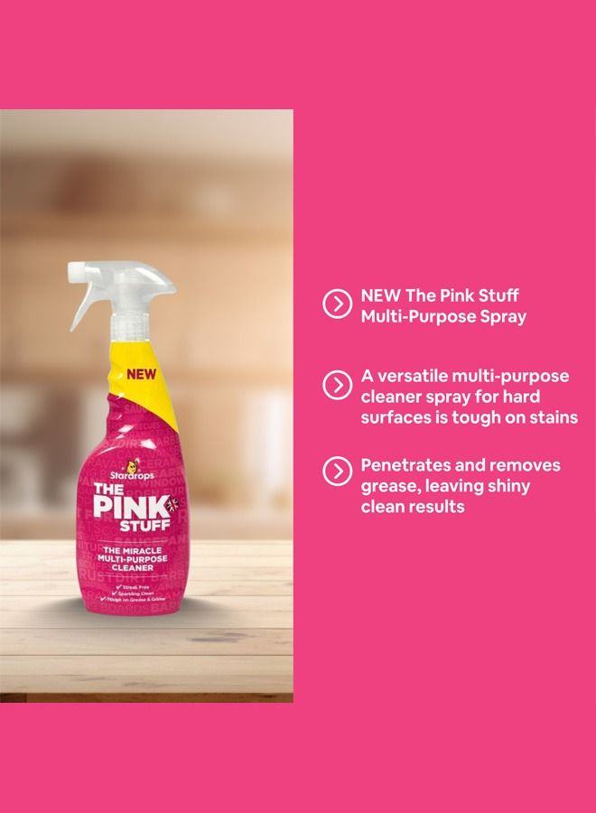 THE PINK STUFF The Miracle Multi-Purpose Cleaner Liquid Spray 750ML - Image 3