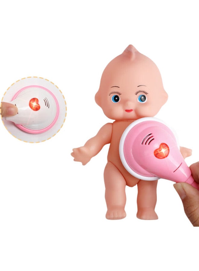 Xst Doctor Toy Set For Girls, Pretend Play Injection Syringe With Sound And Light, Stethoscope, Medicine Box, Boys' Children'S Day Gift - Image 2