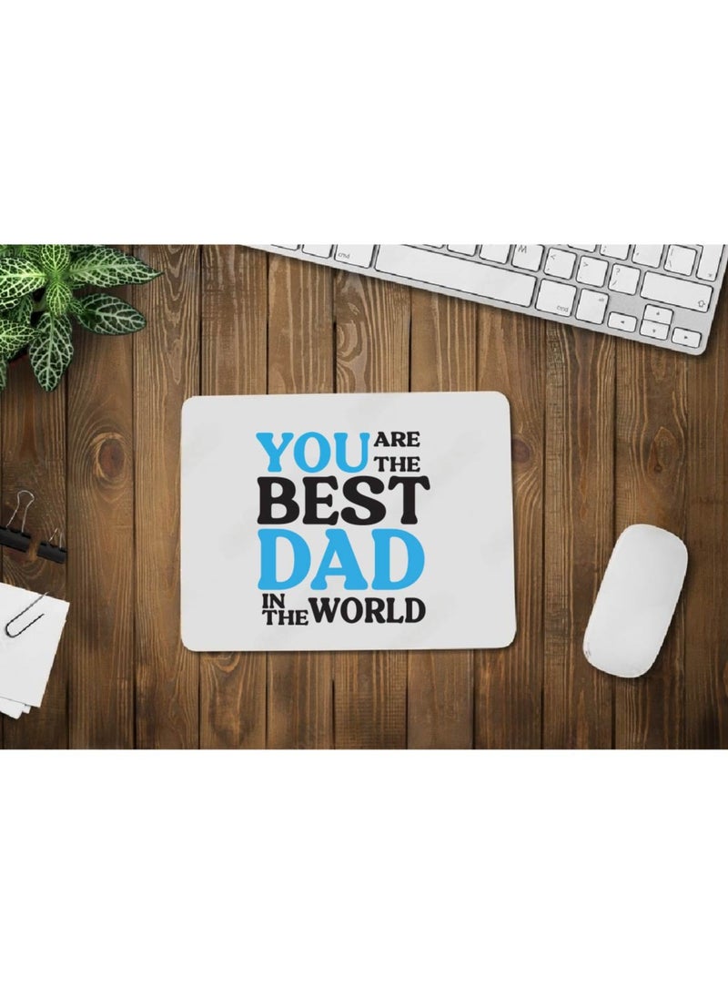 PRINTSHOP4ME Father's Day Mouse Pad - Father's Day Mouse Pad with Shortcut Reference Guide for Mac OS, Windows - Father's Day Design Printed Mouse Pad for PC, Laptop, Gaming - Gift for Father's Day  - Image 3