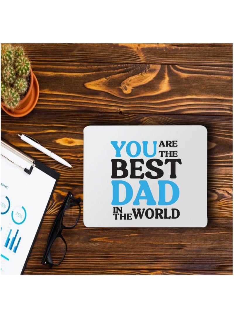 PRINTSHOP4ME Father's Day Mouse Pad - Father's Day Mouse Pad with Shortcut Reference Guide for Mac OS, Windows - Father's Day Design Printed Mouse Pad for PC, Laptop, Gaming - Gift for Father's Day  - Image 5