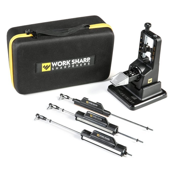 PRECISION ADJUST ELITE KNIFE SHARPENER ADJUSTABLE KNIFE SHARPENING SYSTEM FOR HUNTING SERRATED KITCHEN KNIVES