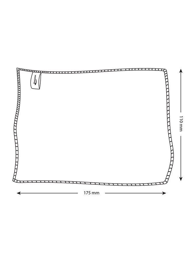 منترا فوطة سباحه أسود مقاس XL 110x175 (Black)  - Image 3
