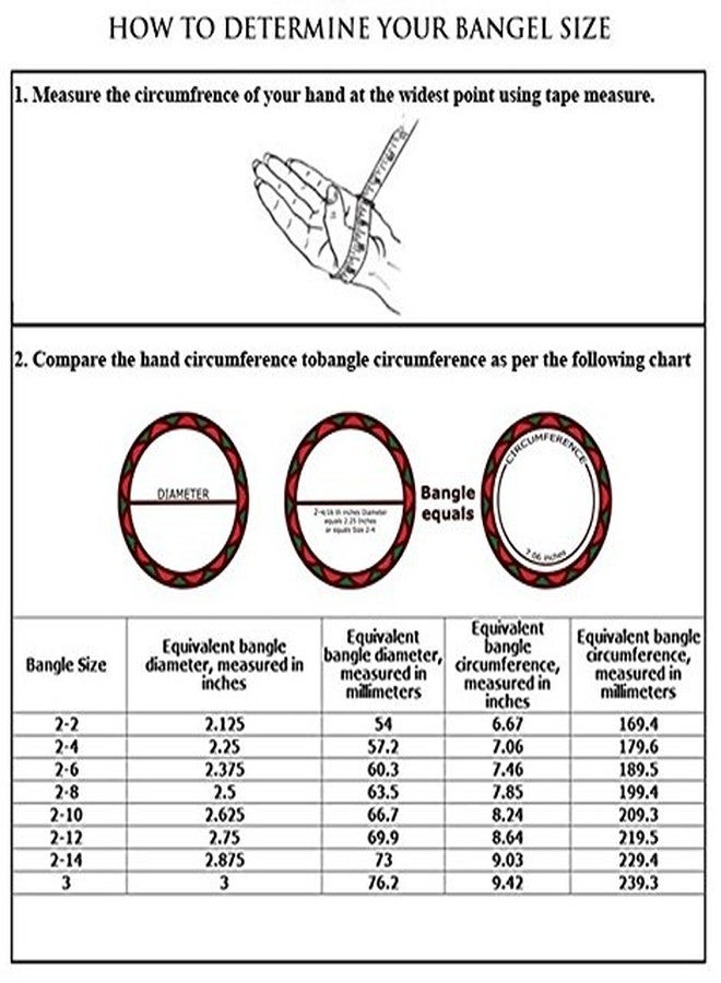 ZIVOM® Cluster Pearls Antique 22K Gold Plated Bangle Set Of 2 (Pair) For Women Gift - Image 4