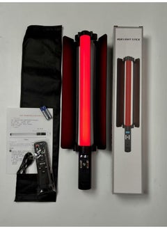 General Full Color RGB Beauty Fill Light Photo LED Live Photography Handheld Stick Light Double Color Temperature Outdoor Portable Atmosphere Light-Light Source Color:Rgb Rod Light Baffle Model  - Image 1