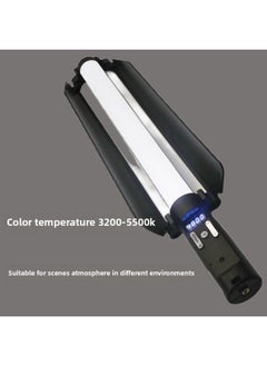 General Full Color RGB Beauty Fill Light Photo LED Live Photography Handheld Stick Light Double Color Temperature Outdoor Portable Atmosphere Light-Light Source Color:Rgb Rod Light Baffle Model  - Image 5