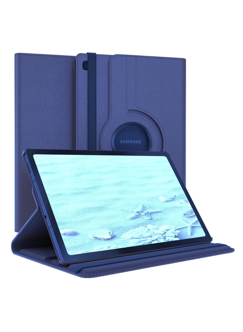 DUSALA 360 Degree Rotating Stand Auto Sleep Wake Folio Leather Smart Cover for Samsung Galaxy Tab S6 Lite 10.4 -Inch (SM-P610)