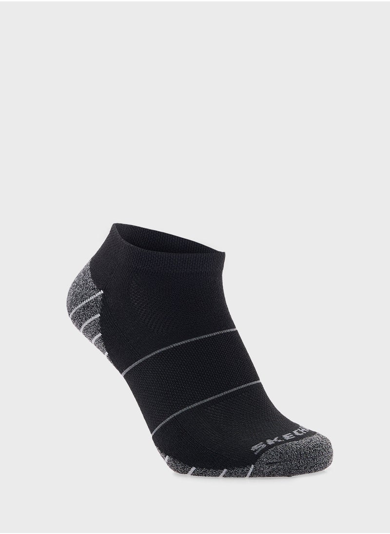 SKECHERS 3 Pack Extended Terry Low Cut Socks  - Image 4