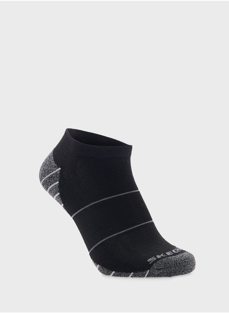 SKECHERS 3 Pack Extended Terry Low Cut Socks  - Image 2