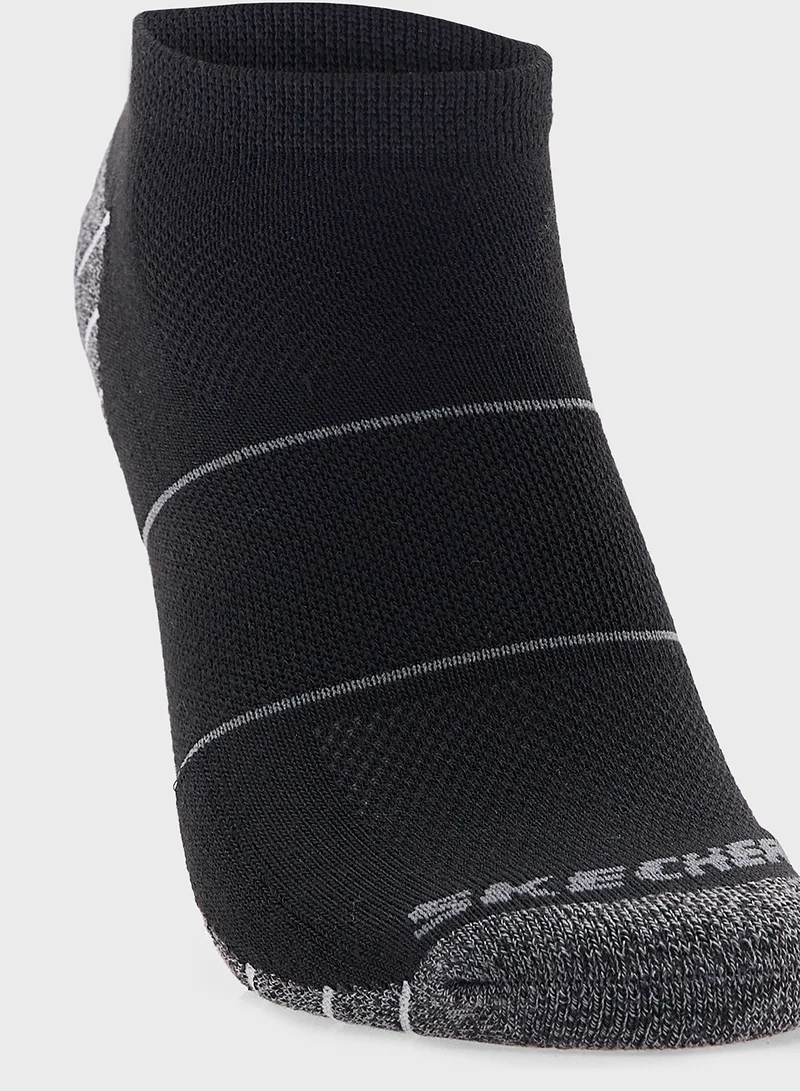 سكيتشرز 3 Pack Extended Terry Low Cut Socks
