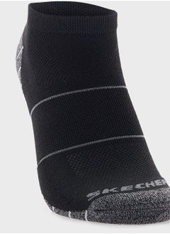 SKECHERS 3 Pack Extended Terry Low Cut Socks  - Image 5