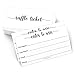 321Done Raffle Entry Form Cards 35x2 White Set of 50 Tickets for Contests Drawings and Lotteries Collect Name Address Phone Email - Image 3