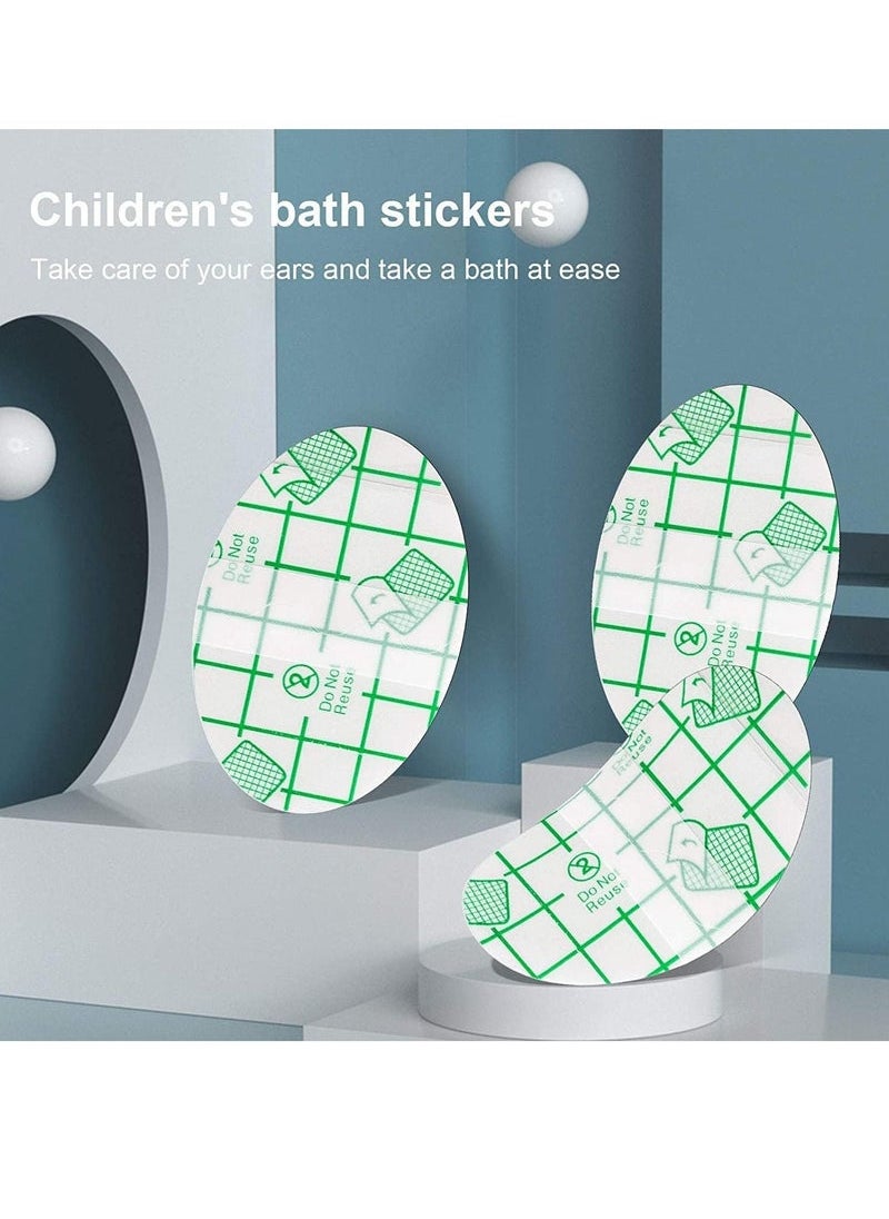 Baby Waterproof Ear Stickers, Baby Waterproof Ear Protector, Newborn Ear Protection（30 Pack）