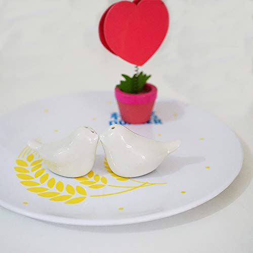 YMULAS 20 Sets (40 pcs) Wedding Favor Love Bird Salt and Pepper Shaker Set Party Gift with Package Box - Image 4