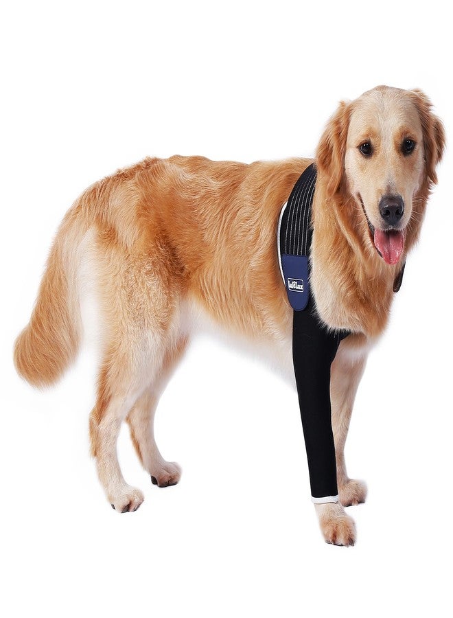 LufeLux Dog Sleeves for Wounds Front Legs, Compression Sleeve, Dog Cone Alternative, Keep from Licking with Strechy Adjustable Elastic Band, for Hot Spots, Wounds, Bandages - Image 1