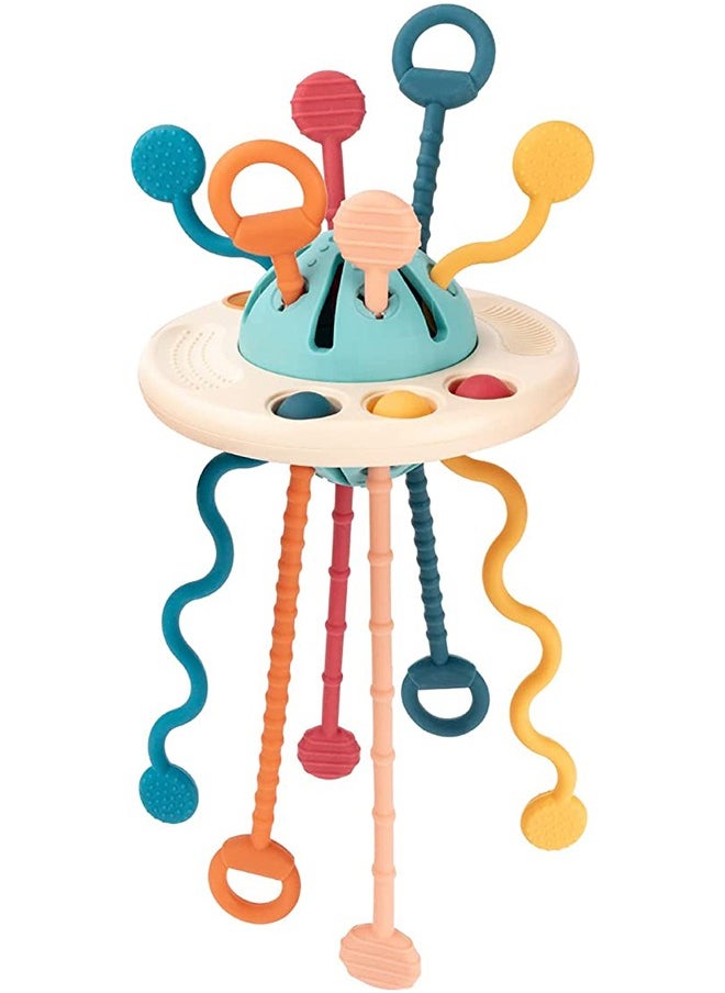 Haidue Baby Sensory Montessori Silicone Toy Developing Fine Motor Skill Birthday Gift for Toddlers  - Image 1