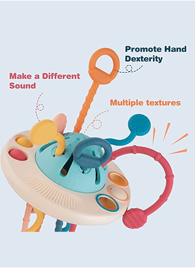 Haidue Baby Sensory Montessori Silicone Toy Developing Fine Motor Skill Birthday Gift for Toddlers  - Image 4