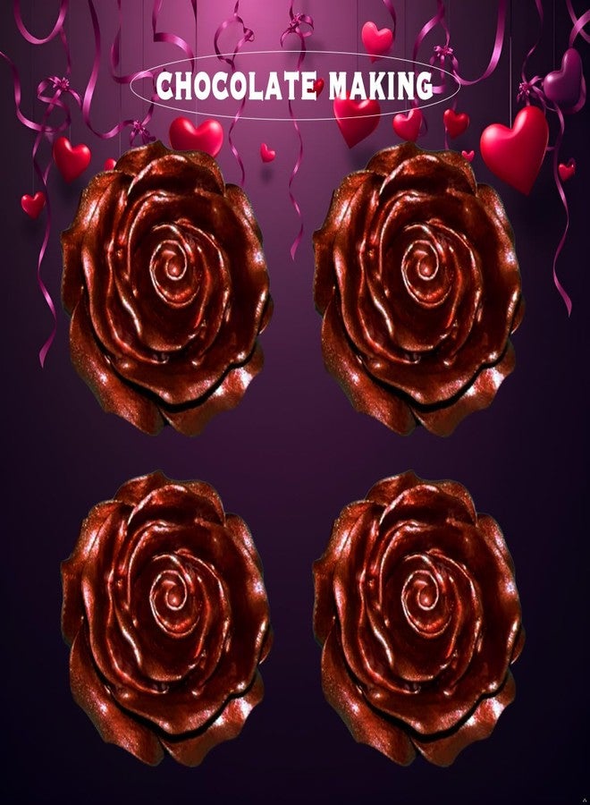 Fogilas 2PCS Rose Flowers Silicone Molds Cake Chocolate Mold Wedding Cake Decorating Tools Fondant Sugarcraft Cake Molds - Image 5