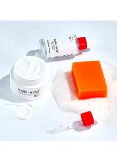 GuanJing Beauty 3Piecs Set Kojic Acid Whitening  Skin Care  - Image 4