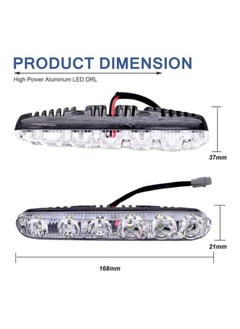 NIBEMINENT 2 -Piece 6 LED Daylight Driving Light  - Image 2
