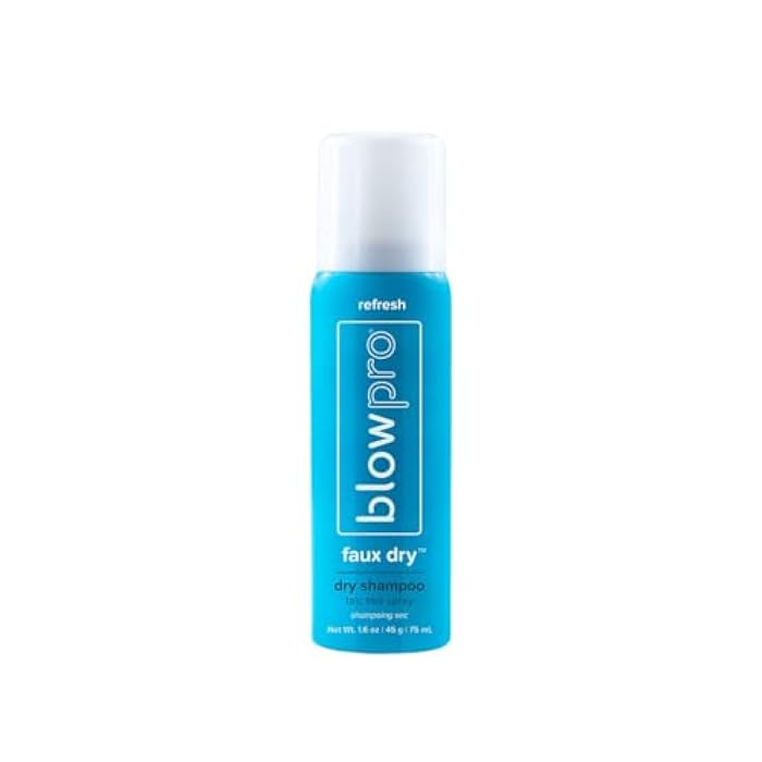 blowpro Faux Dry Spray Shampoo 1.6oz, Removes Excess Oils & buildup w/o Water, Re-Energizes Blowdry style, Adds Volume to Hair Root, Shine, Resiliency & Strength, Safe for All Hair Types Travel Size - Image 2