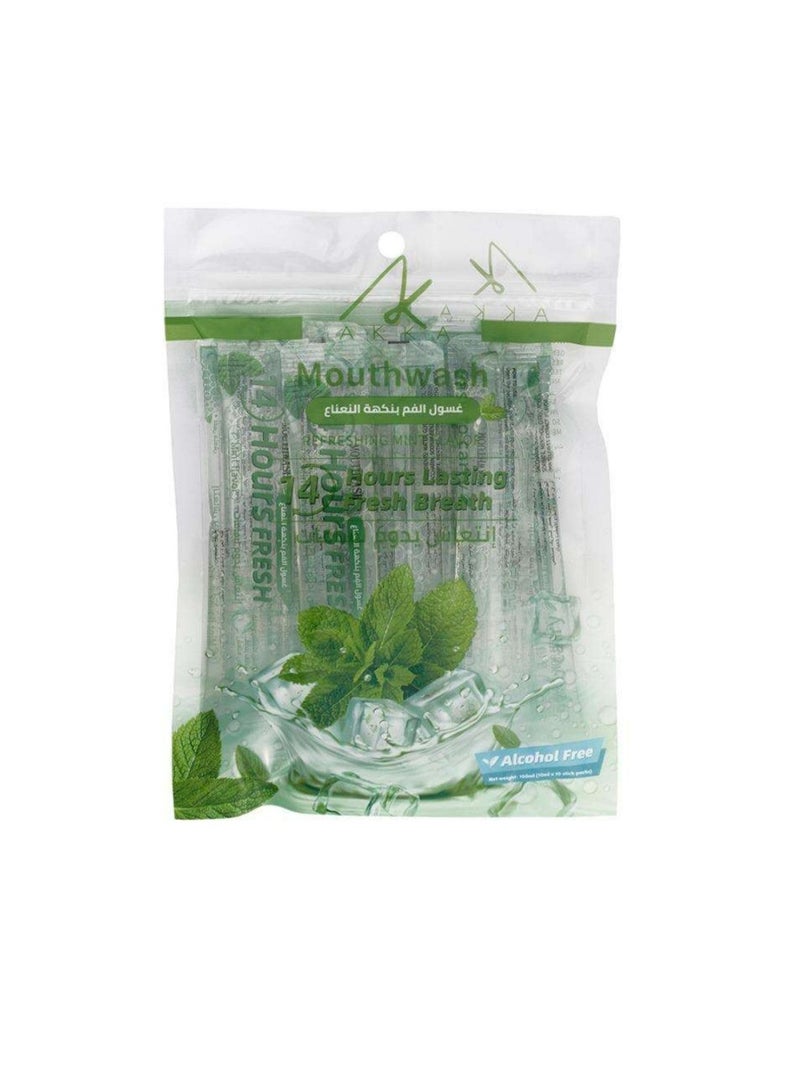 Mouth wash refreshing mint flavor 10ml