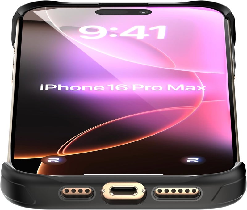 Rebel Case for iPhone 16 Pro Max [Flex Series] Exposed Sides for Comfort, Aramid Fiber, Strong MagSafe Compatible, Shockproof, Metal Lens, Protective Frameless Design, 6.9 Inch Phone 2024 (Flex) - Image 3