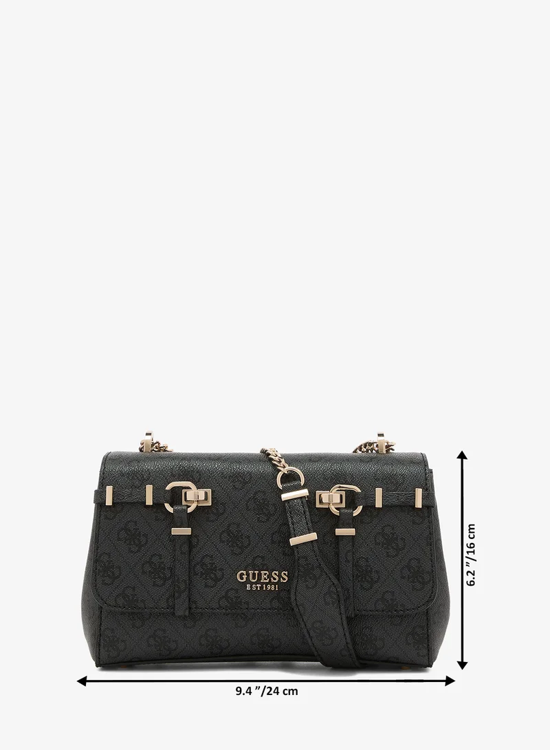 Guess  Leona Logo Convertible Crossbody Bag for Women | Best Price UAE