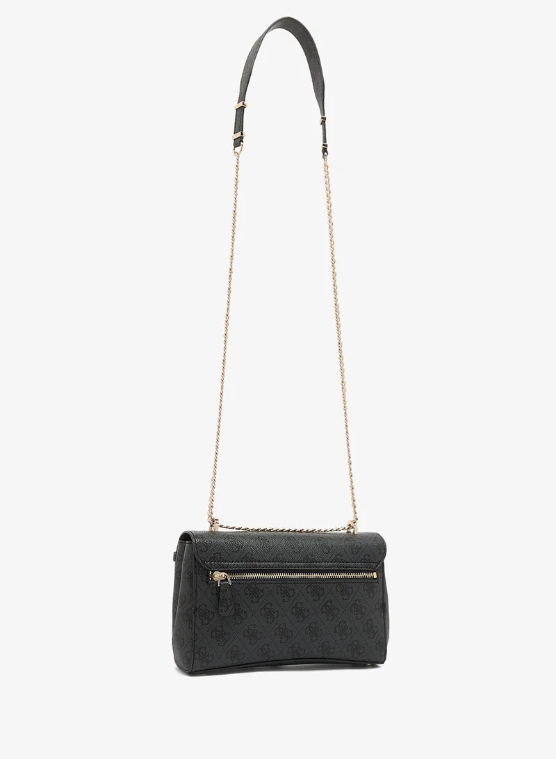 Guess  Leona Logo Convertible Crossbody Bag for Women | Best Price UAE