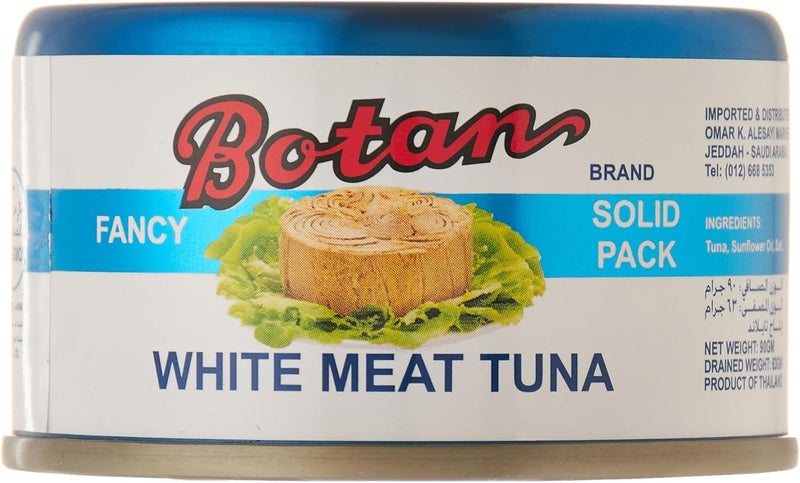 Botan White Meat Tuna in Sunflower Oil, 90g - Image 1