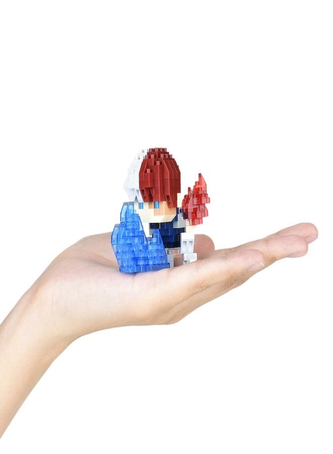 Kawada nanoblock - My Hero Academia - Shoto Todoroki, Character Collection Series Building Kit - Image 4
