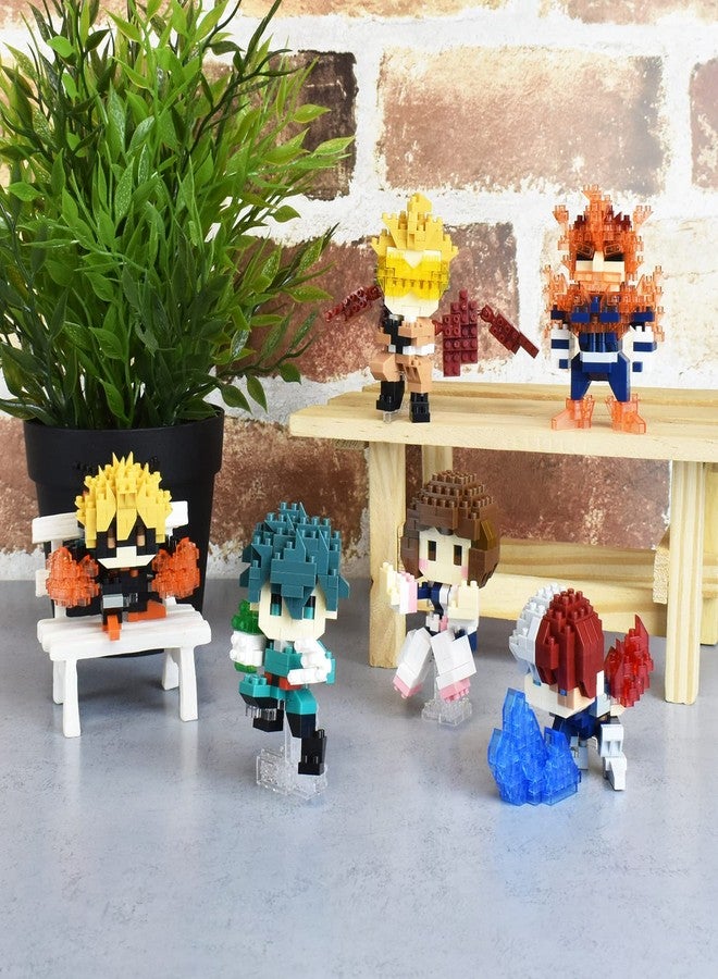 Kawada nanoblock - My Hero Academia - Shoto Todoroki, Character Collection Series Building Kit - Image 5