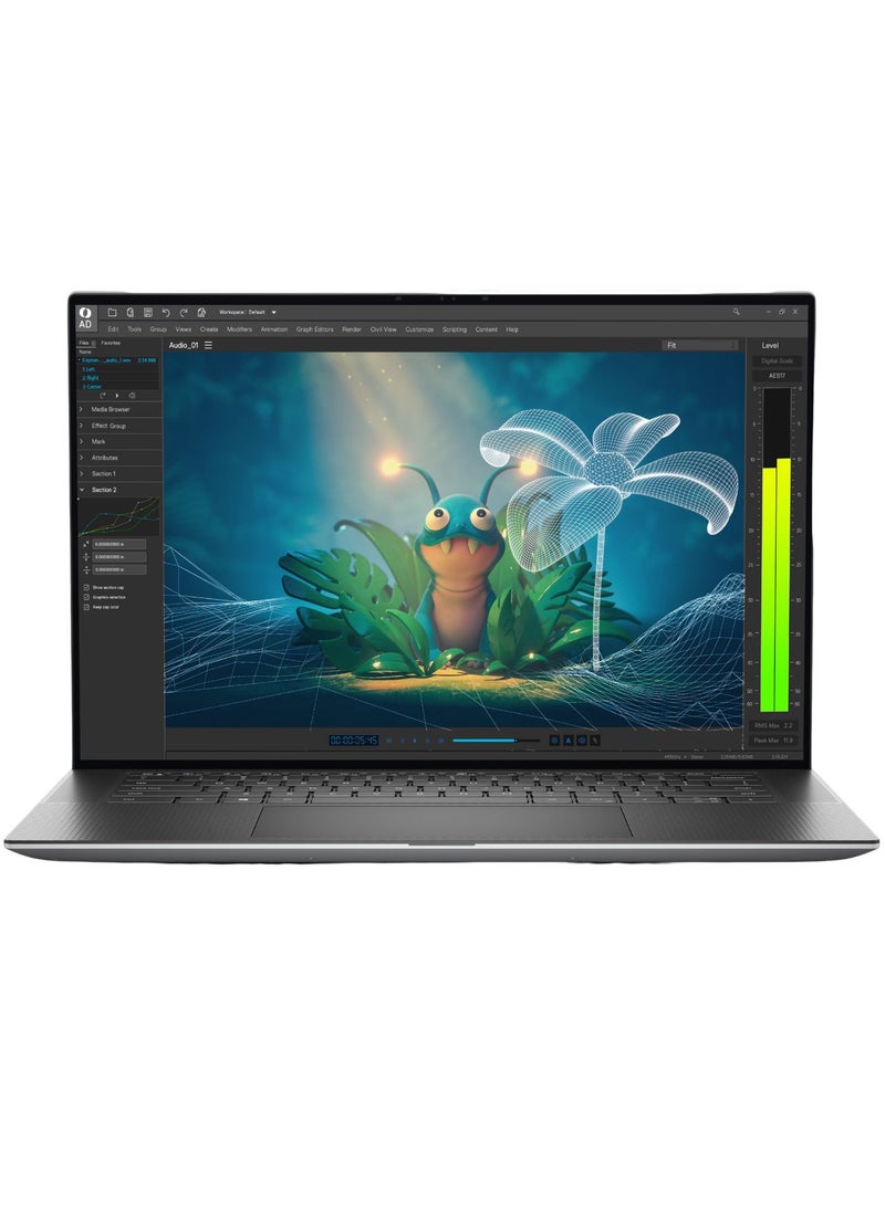 DELL Renewed - Precision 5570, Intel core i7-12800H , RAM 16GB DDR5 , 512GB SSD M.2 NVMe , NVIDIA RTX A2000 8GB DDR6 ,15.6 inch FHD LED-IPS English/Arabic Titanium Gray - Image 5