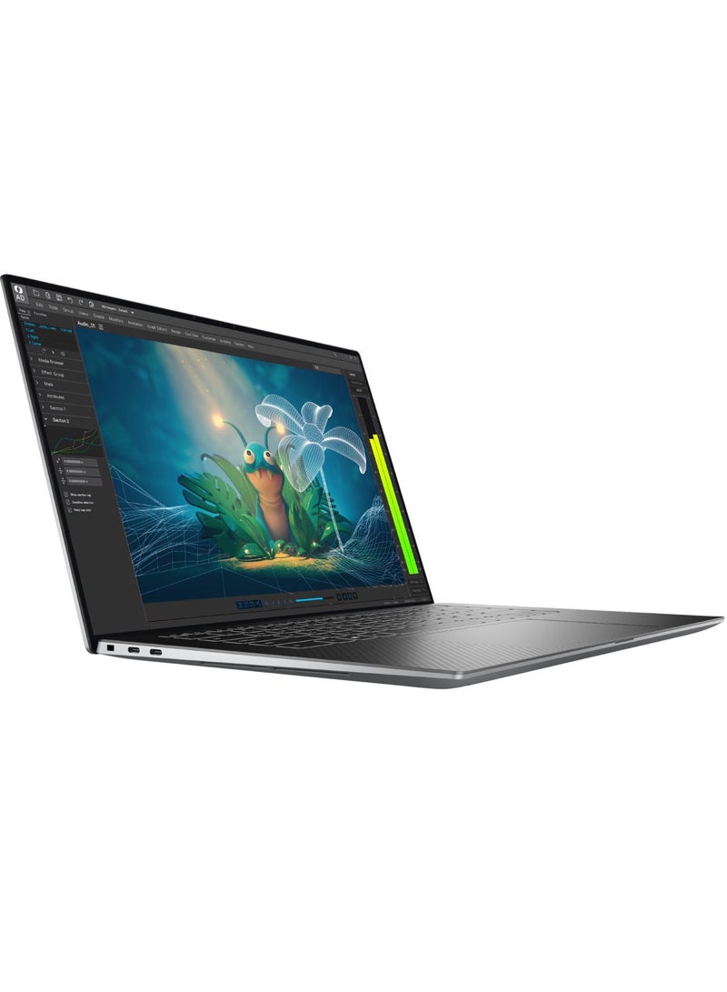 DELL Renewed - Precision 5570, Intel core i7-12800H , RAM 16GB DDR5 , 512GB SSD M.2 NVMe , NVIDIA RTX A2000 8GB DDR6 ,15.6 inch FHD LED-IPS English/Arabic Titanium Gray - Image 4