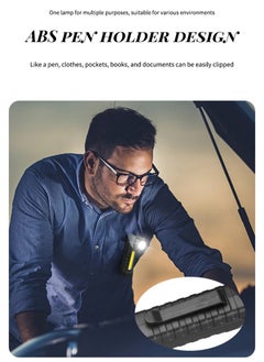 Shopit Multifunctional Folding Flashlight, 90 Degree Folding Flashlight, Mini LED Torch Light for Emergencies Camping, Super Bright Flashlight High Lumens Light  with Clip  - Image 2