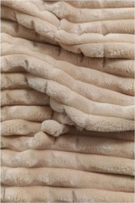 ميرينوس Modern Line 3 Piece Blanket Set - Beige (Boxed Dowry)