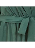 ميلا لندن Wrap Over Jumpsuit With Angel Sleeves