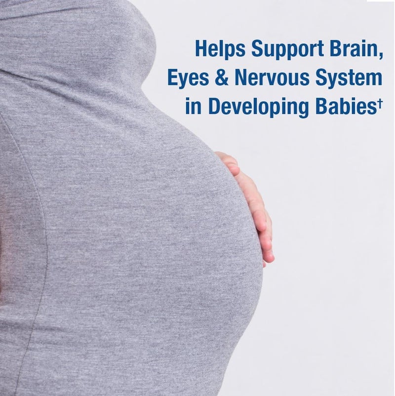 Garden of Life Oceans Mom Prenatal Fish Oil DHA Omega 3 Fish Oil Supplement  Strawberry 350mg Prenatal DHA Pregnancy Fish Oil Support for Mamas Babys Brain  Eye Development 30 Small Softgels - Image 2