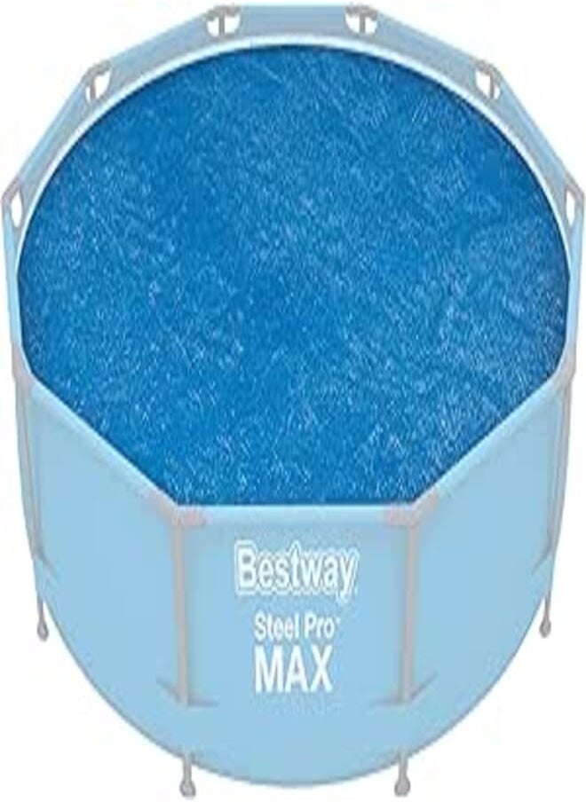 Bestway Bestway pool cover steelpro 305 cm, blue, 58241, floorclear, 10 feet 