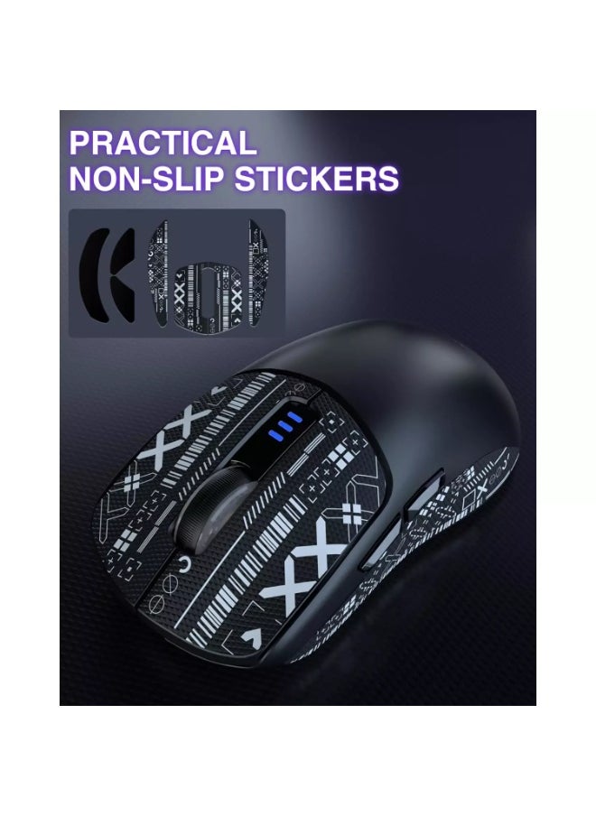 SC580 Wireless Gaming Mouse, Tri-Mode 2.4G/BT5.0/USB-C Gaming Mouse, 10000 DPI Rechargeable Wireless Mouse with 6 Programmable Buttons, Ergonomic Computer Mouse for Laptop/PC/Mac/Tablet