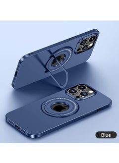 Color Fans Luxury Magnetic Case For iPhone 12 Pro Max With Mobile Phone Holder Hide Stand Hard Cover 