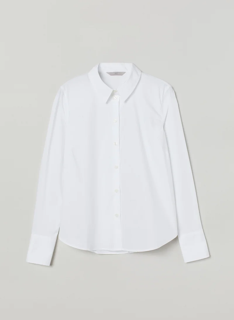 H&M Cotton-Blend Shirt