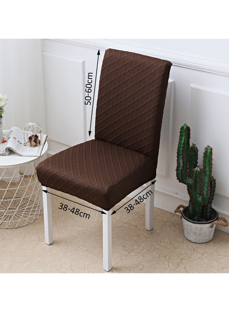 Stretchable Dining Chair Slipcover Universal Chair Seat Protector Cover - Image 2