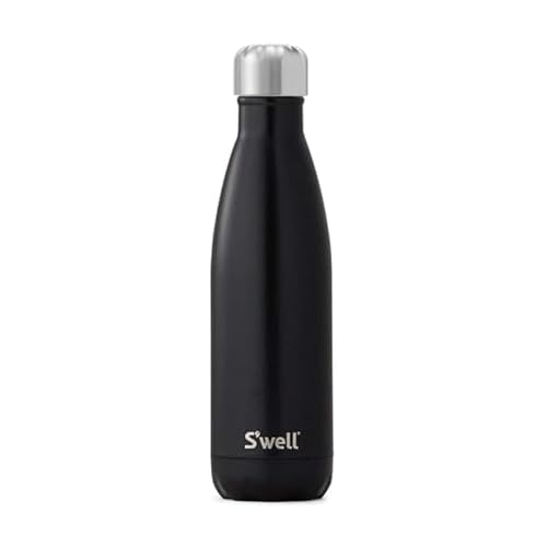 S'well S’well Stainless Steel 17oz Water Bottle, London Chimney Design, Triple-Layer Vacuum Insulation Keeps Drinks Cold for 36 Hours and Hot for 18, BPA Free - Image 1