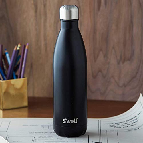S'well S’well Stainless Steel 17oz Water Bottle, London Chimney Design, Triple-Layer Vacuum Insulation Keeps Drinks Cold for 36 Hours and Hot for 18, BPA Free - Image 2