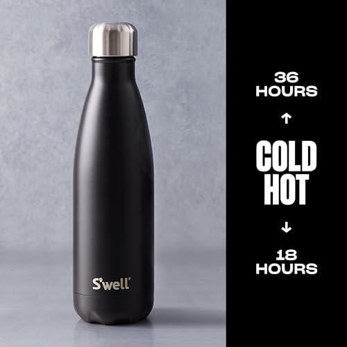 S'well S’well Stainless Steel 17oz Water Bottle, London Chimney Design, Triple-Layer Vacuum Insulation Keeps Drinks Cold for 36 Hours and Hot for 18, BPA Free - Image 3