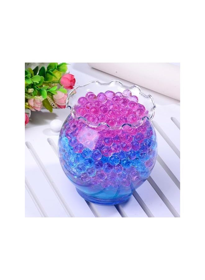 The Bros 60000 Gel Water Beads,Vase Filler Beads,Non Toxic Crystal Soil Water Bead Vase Fillers Floral Arrangement Wedding Centerpiece,Floating Candles,for Soilless Planting(Clear+Pink)  - Image 3