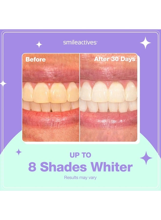 Smileactives Whitening Gel for Your Toothpaste | 2oz Bottle - Features Polyclean Technology with Clinical-Grade Hydrogen Peroxide for Long Lasting White Teeth, Remove Coffee Stains - Image 3