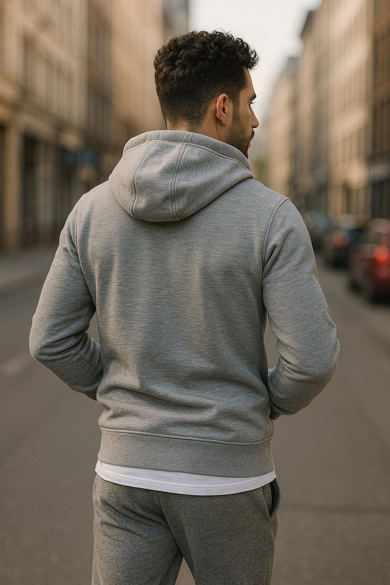 Lymio Hoodie|| Sweatshirt for Unisex || Unisex Hoodie and Sweatshirt (H-50-Grey-L) - Image 2
