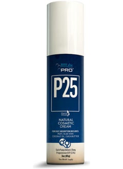 BIOLABS PRO Iolabs Pro Natural P25 Cosmetic Cream 1750Mg Progesterone Per Bottle 2.5% Two Month Supply (Unscented 3Oz)  - Image 2